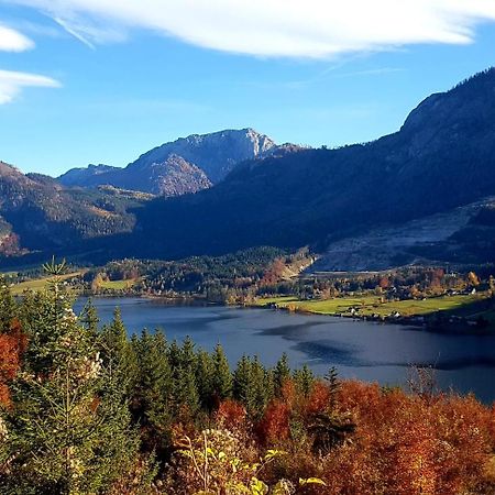 Ferienhaus Rosl Am Grundlsee Bagian luar foto