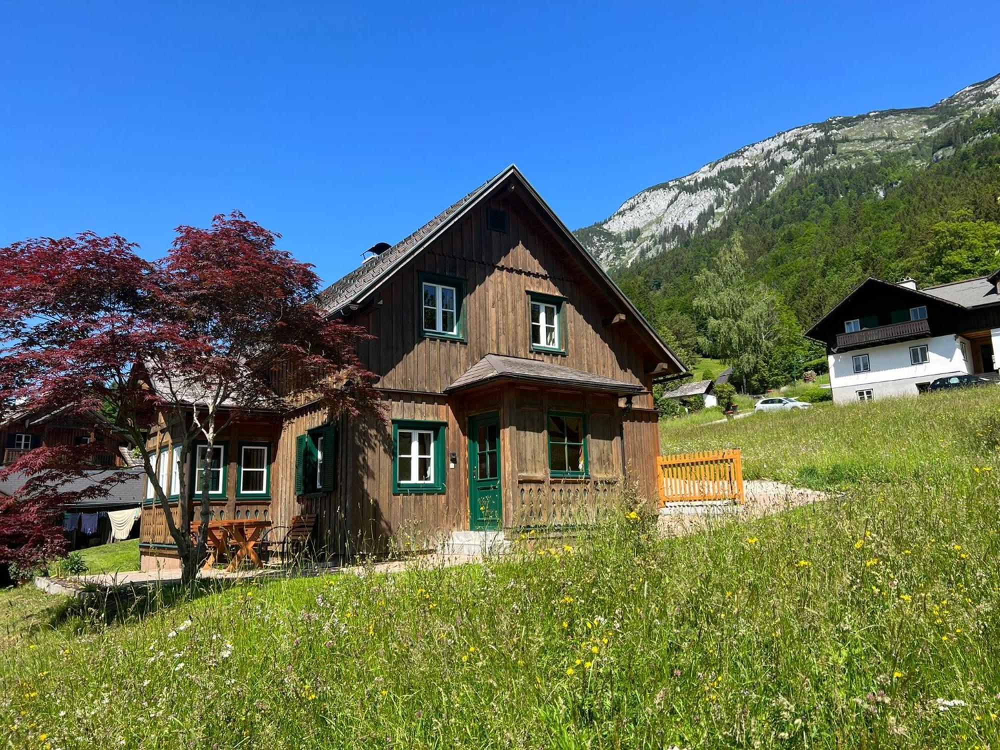 Ferienhaus Rosl Am Grundlsee Bagian luar foto