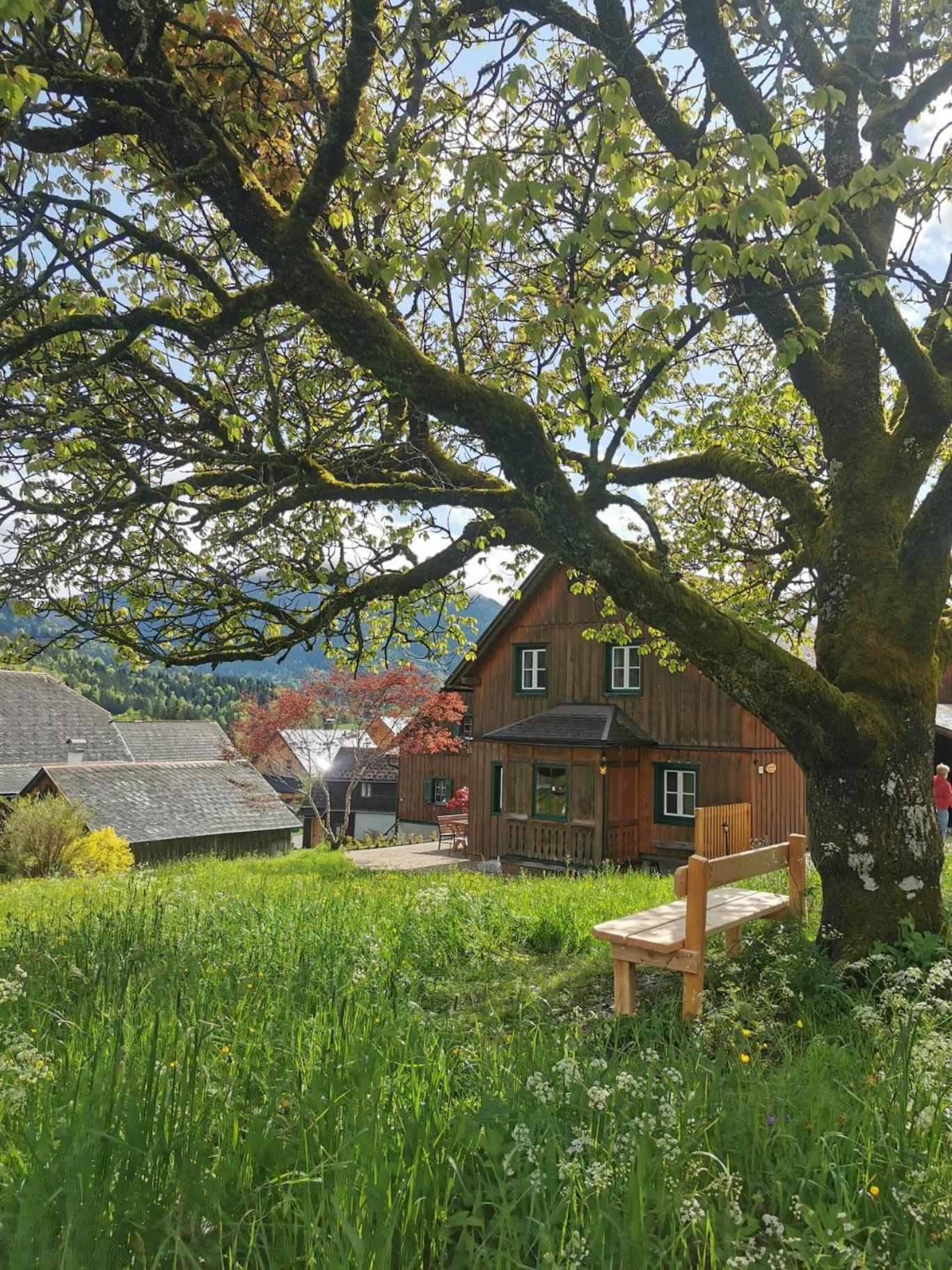 Ferienhaus Rosl Am Grundlsee Bagian luar foto